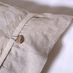 Σετ παπλωματοθήκη Hauz Limited Edition Flower 270X250 Ecru